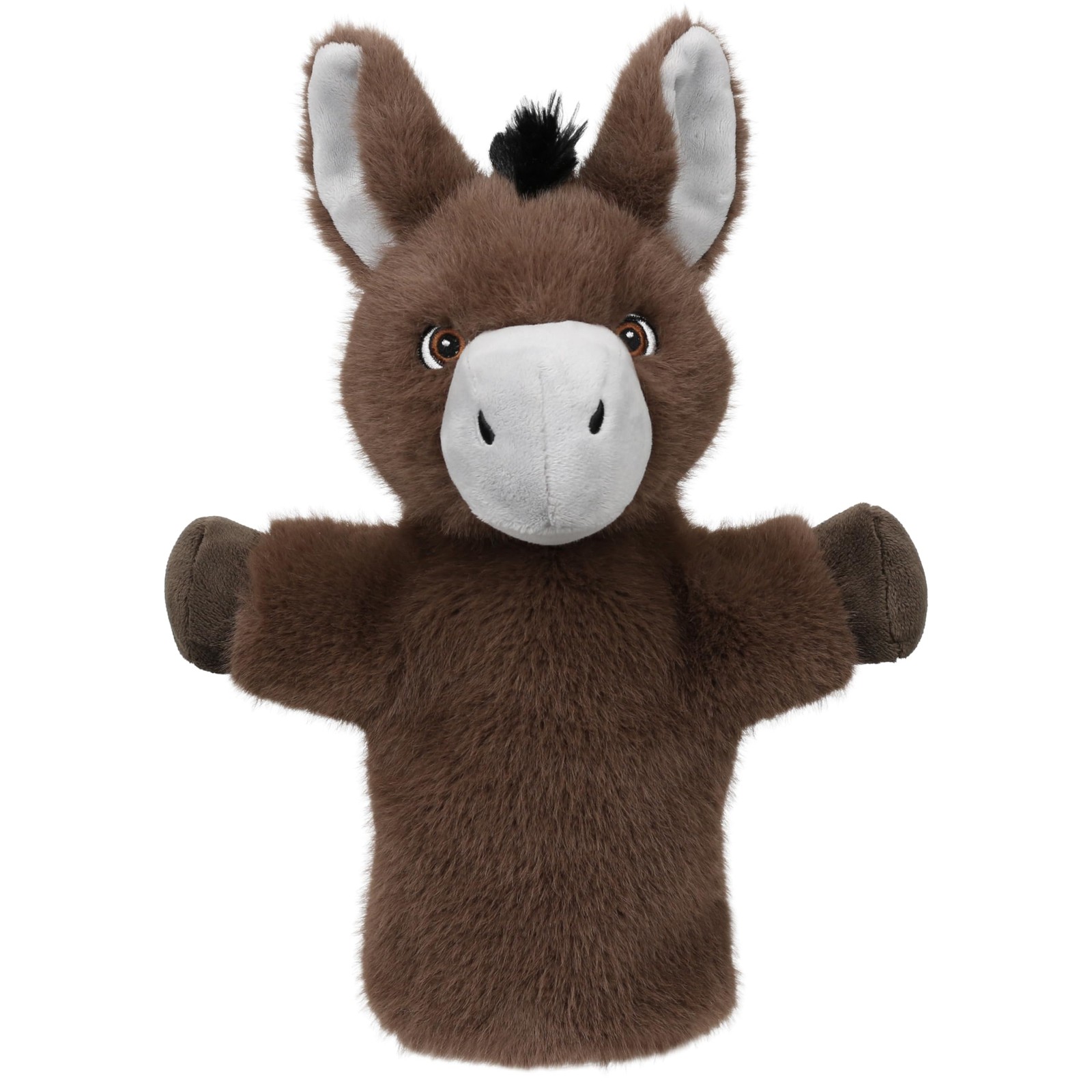 The Puppet Company Donkey Hand Puppet - Soft Grey Plush Donkey with Floppy Ears 3690₽