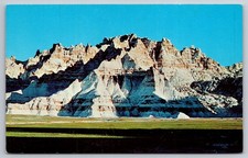 Postcard Badlands Winter National Park South Dakota USA Unposted