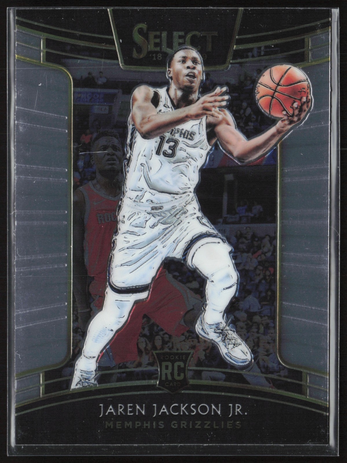 2018-19 Panini Select Jaren Jackson Jr. Memphis Grizzlies #35 RC Concourse