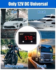 Waterproof Exhaust Gas Temperature EGT Gauge 1832 ℉ Pyrometer Kit 12V gallery
