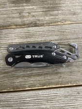 True Utility Seven Multi-Tool 7 in 1 Compact Pocket Knife Quick Release Clip