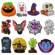 24 Pack Halloween Puzzles for Kids Jigsaw Puzzles Crafts Favors
