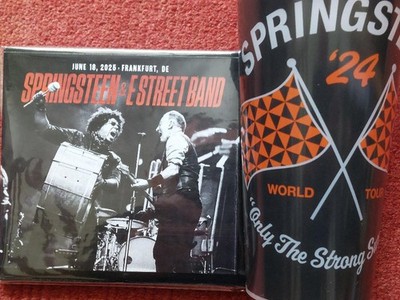 BRUCE SPRINGSTEEN 18. Juni 2025 FRANKFURT Born In The USA 3 CD + Tour Becher !