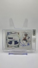 2022 Panini Flawless Dak Prescott Dual Patch Autograph Serial #DPA-5 Cowboys