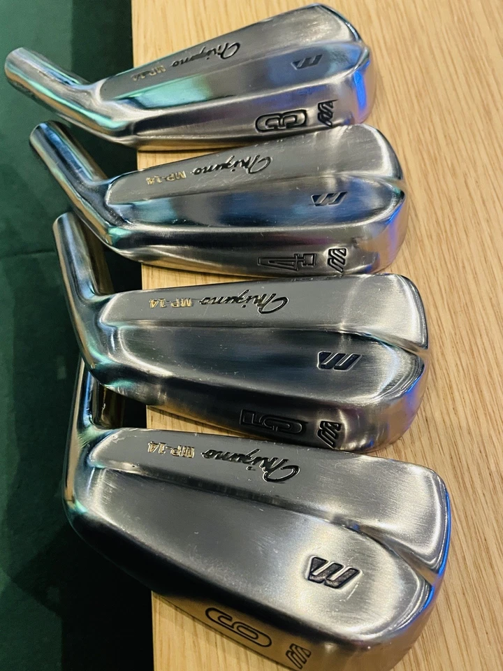 Mizuno MP-14 Forged Blade Iron Set 3-PW HEAD ONLY REFINISHED RARE - Image 2 of 4