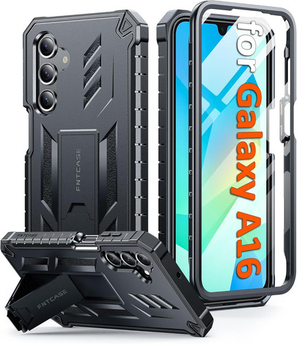 for Galaxy A16-5G Phone Case with Built-in Screen Protector