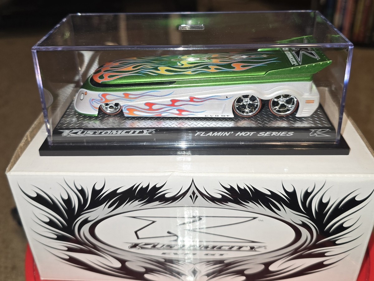 KUSTOMCITY EVO GT Drag Bus Flamin' Hot Series Featured Edition