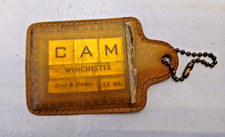 Original Winchester Cam 12 Gauge Ou Shotgun Display Hang Tag Gold Foil Vintage Original Winchester Cam 12 Gauge Ou Shotgun Display Hang Tag Gold Foil Vintage