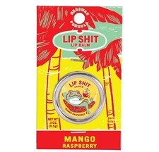 Blue Q Lip Sh*t Mango Raspberry Lip Balm