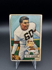 Bowman 1951 Bowman Otto Graham Base Set #2 Cleveland Browns NFL Football Card