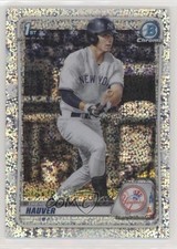 2020 Bowman Draft Chrome Sparkle Refractor Trevor Hauver #BD-113 00g3