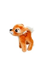 Vintage Walt Disney Bambi 7" Plush Deer Fawn Stuffed Animal Classic Disney