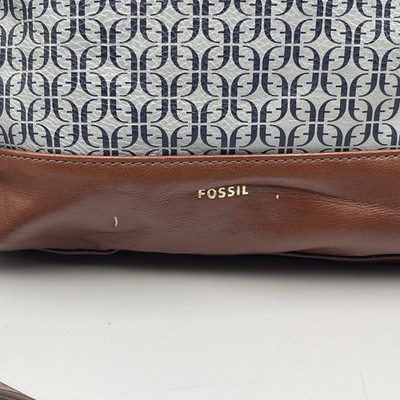 Fossil Elina Convertible Large Travel Bag Fossil Elina Black Leather Convertible Backpack SHB2979001  main image 4