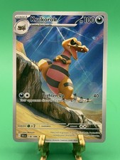 Krokorok 136/086 Sv: Pokemon Black Bolt Illustration Rare on eBay