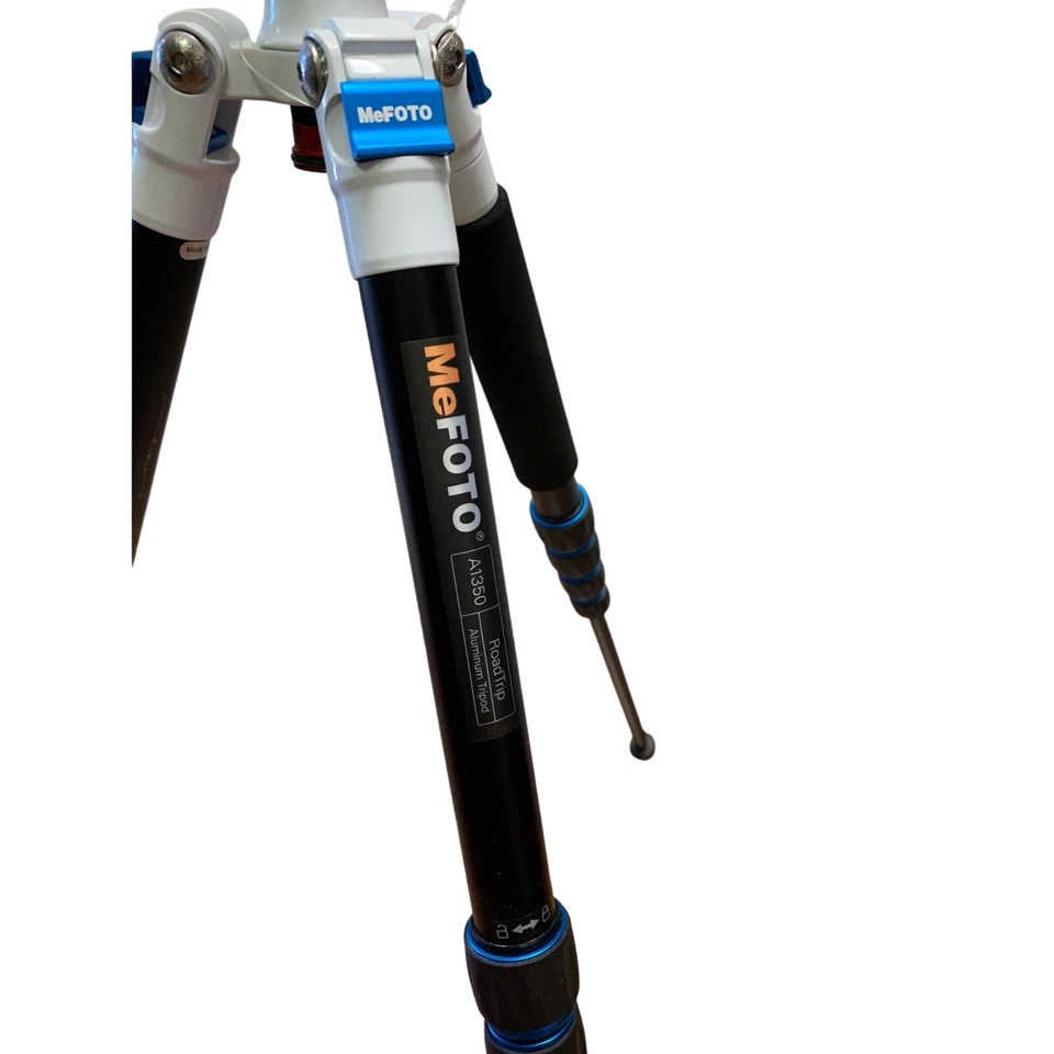 MeFoto A1350 Road Trip Aluminum Travel Tripod Black White Red - image 4 of 4