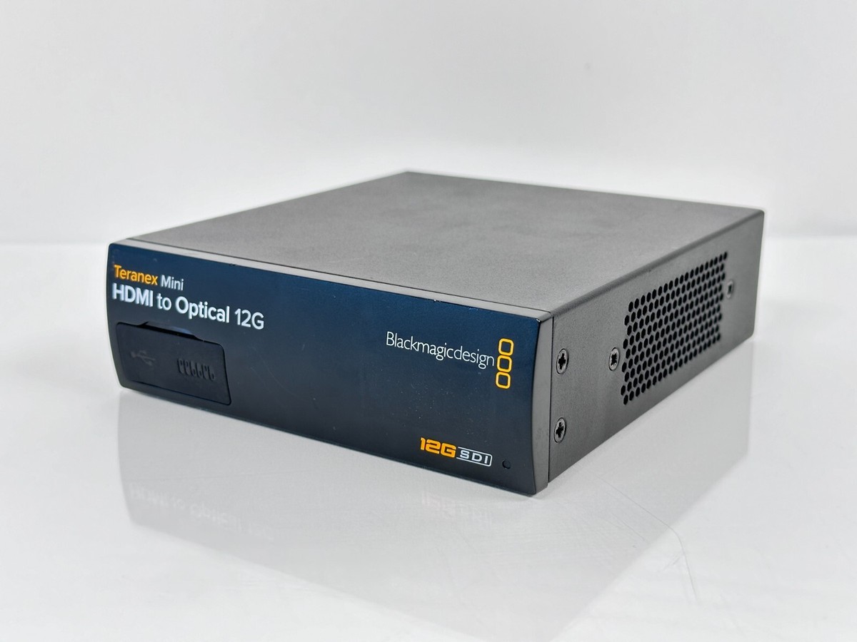 Blackmagic Design Teranex Mini HDMI to Optical 12G/SDI 4Kp60
