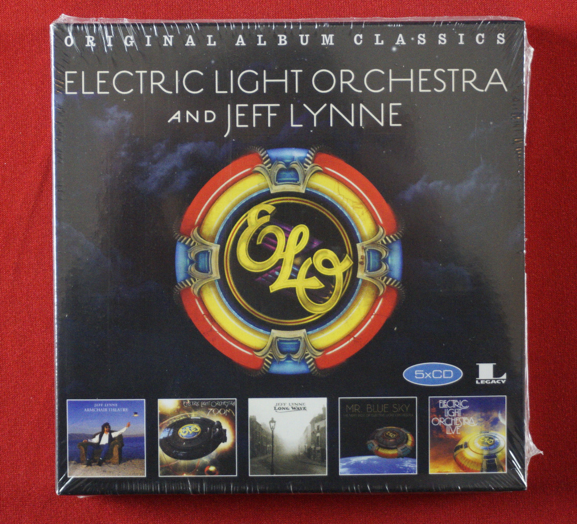 Elo Electric Light Orchestra And Jeff Lynne 5 CD Album