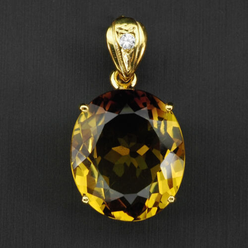 Charming Bi Color Ametrine 33.15Ct 925 Sterling Silver 24k Gold Plated Pendants