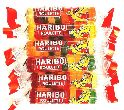 HALAL HARIBO ROULETTE FRUITY GUMMY CHEWY SWEETS KIDS PARTY BAG CANDY FILLERS - Picture 1 of 20