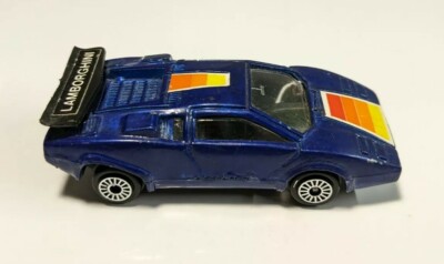 Vintage ZEE Toys ZYLMEX LAMBORGHINI Countach D61 Dark Blue VHTF! 1