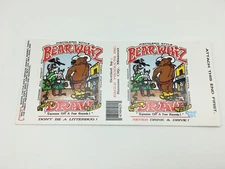 Bear Whiz Beer Can Sticker Label Vintage 1992 Eagle Products Kansas City MO