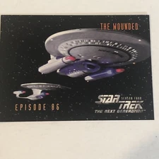 Star Trek The Next Generation Trading Card Season 4 #356