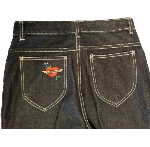 JC Penny Plain Pockets Jeans 42X31 New With Tags Denim cotton