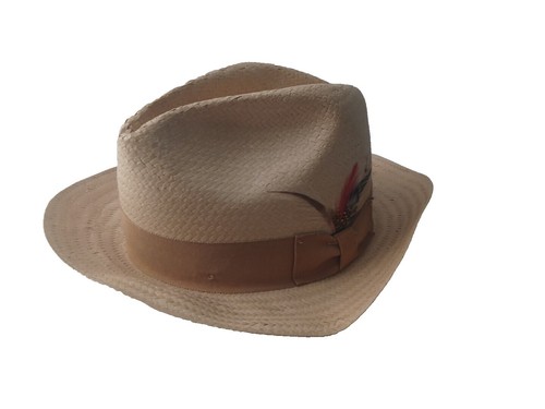 Quagga Green Label Beige Tan Floppy Fedora Sun Hat 100  display picture 1