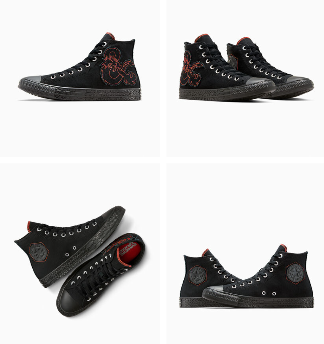 NEW MEN'S CONVERSE x Dungeons & Dragons Chuck Taylor Star NEW MEN'S CONVERSE x Dungeons & Dragons Chuck Taylor Star