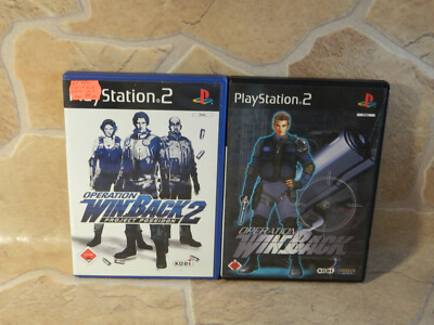 Operation Winback +Operation: Winback 2 - Project Poseidon (PlayStation 2, 2006)
