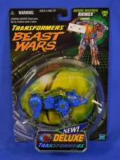 TRANSFORMERS BEAST WARS TRANSMETALS RHINOX FOX KIDS REPAINT 1999 HASBRO DELUXE