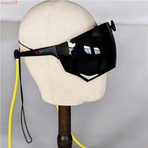 Game Zenless Zone Zero Trigger Cosplay Props Half Face Mask LED Light Eye Mask - Picture 8 of 16