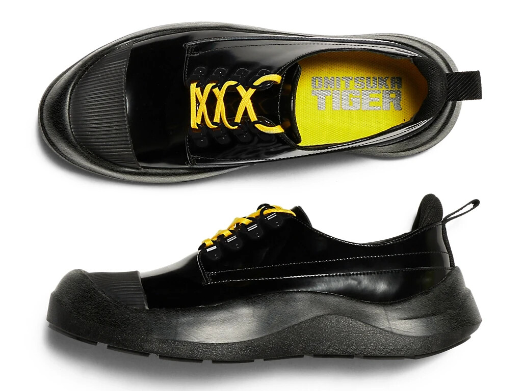 エスティーベルチェ Onitsuka Tiger WIGURVE Black Tai-Chi Yellow 1183c304-001