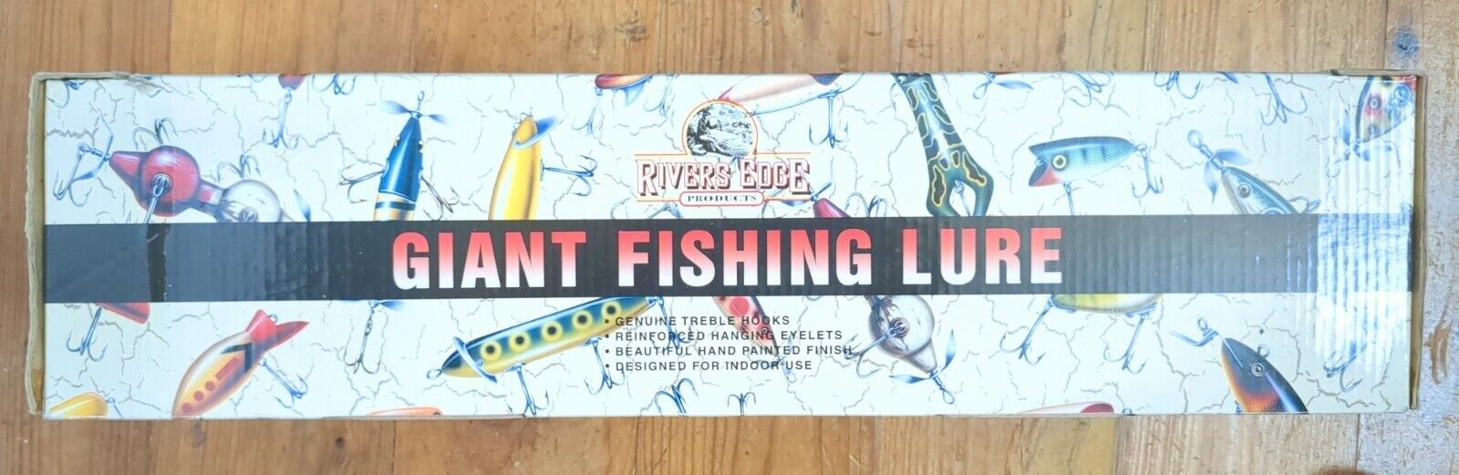 Rivers Edge Novelty Giant Fishing Lure 18 L With Box Angler's Man Cave  Vintage – ASA College: Florida
