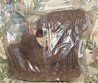 Gund Fuzzy Teddy Bear Brown Stuffed Animal 14'' NEW Tags Sealed Bag 320115 Toy R