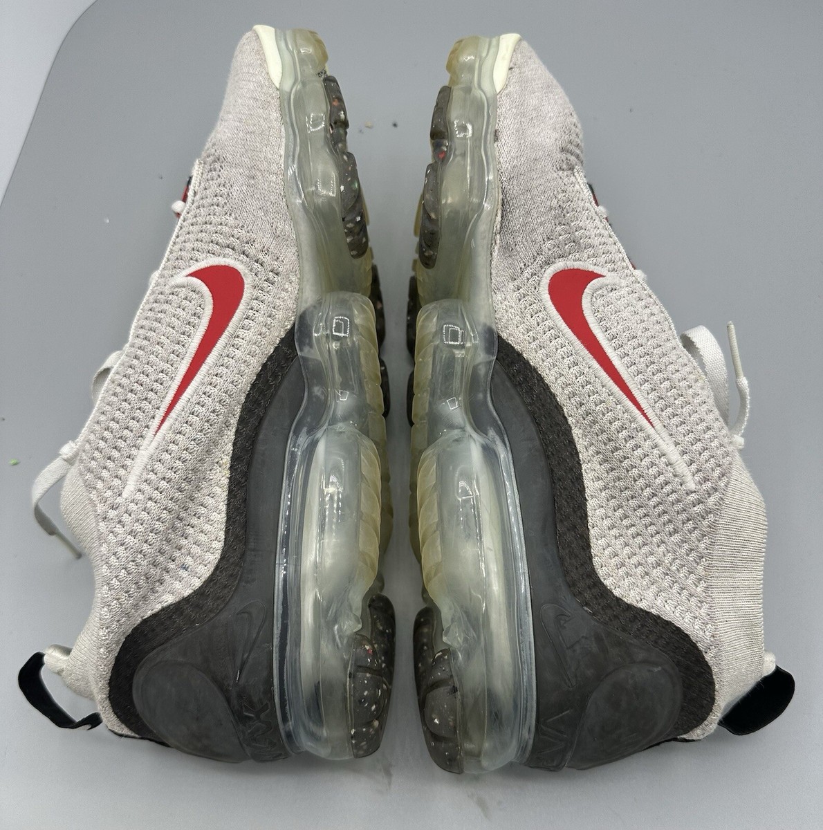 Nike Air VaporMax 2021 FK Light Bone University Red DH4085  display picture 3