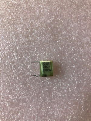 One piece Vintage ERO KT1807 D10 Capacitor, 0.01uF, 10nF, 250V DC, 160V AC, 10%
