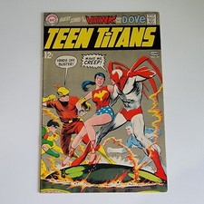 Teen Titans #21 DC Comics 1969 Guest Stars Hawk & Dove appear / Neal Adams Art