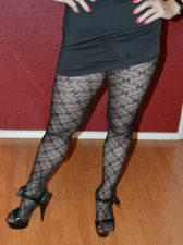 Adrian NEW FLAT SEAMS 20D STW LARGE/XL designer GIZELLA Pantyhose PICK color  