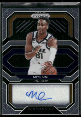 #PE-MON Miye Oni 2020-21 Panini Prizm Penmanship