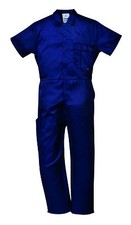 SHORT SLEEVE COVERALLS / OVERALLS,NAVY BLUE,SUMMER,MECHANICS,ENGINEERS,FARM,WORK
