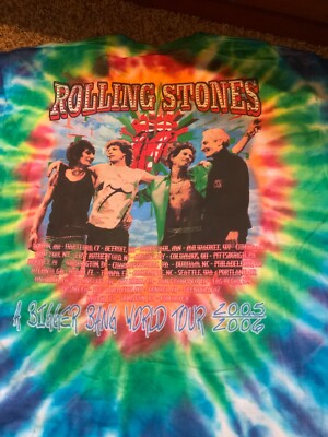 Rolling Stones Bigger Bang 2005-2006 Concert T-Shirt NWOT XL Rolling Stones Bigger Bang 2005-2006 Concert T-Shirt NWOT XL
