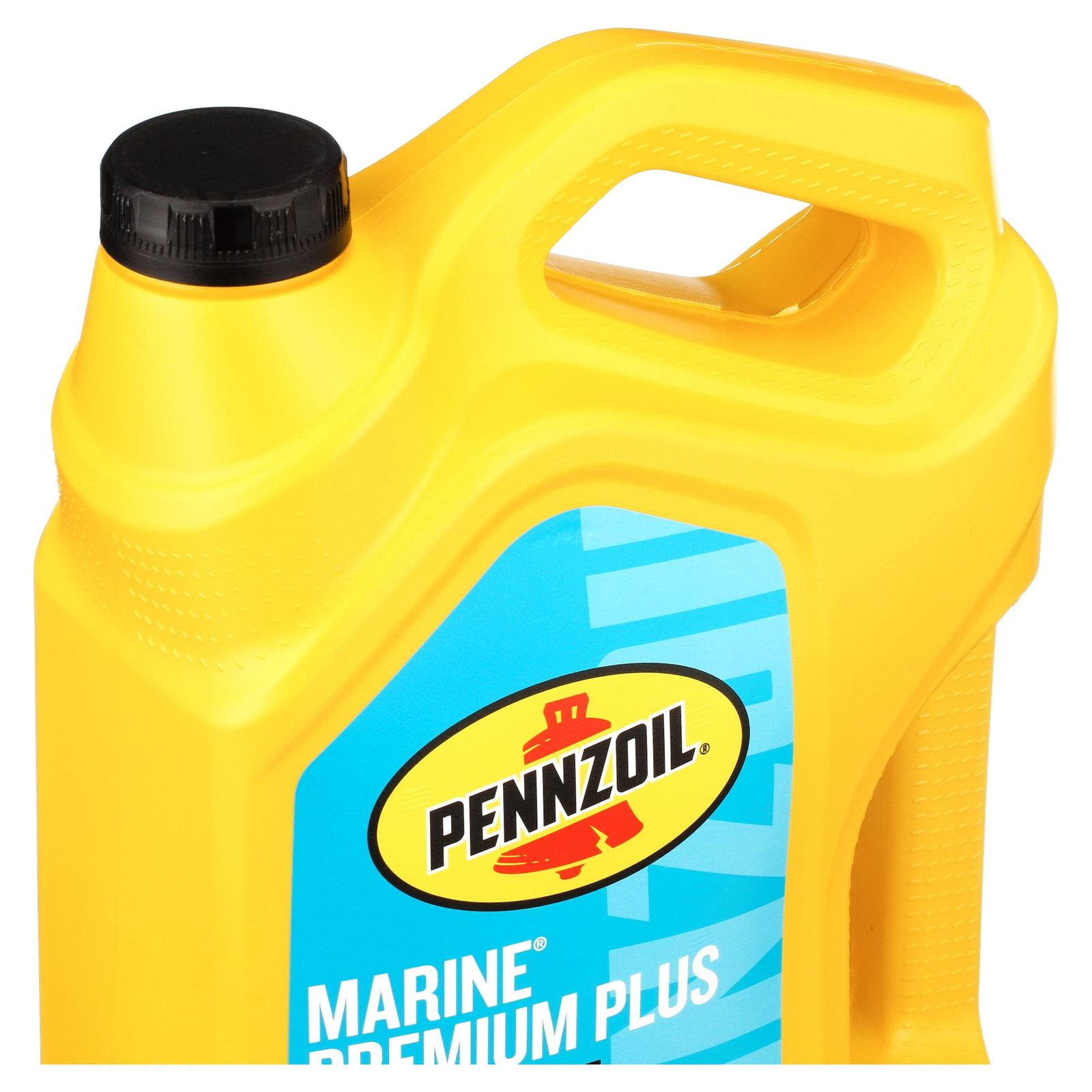 Pennzoil Marine Premium Plus 2-Cycle Synthetic Blend Boat Motor Oil, 1 Gallon
