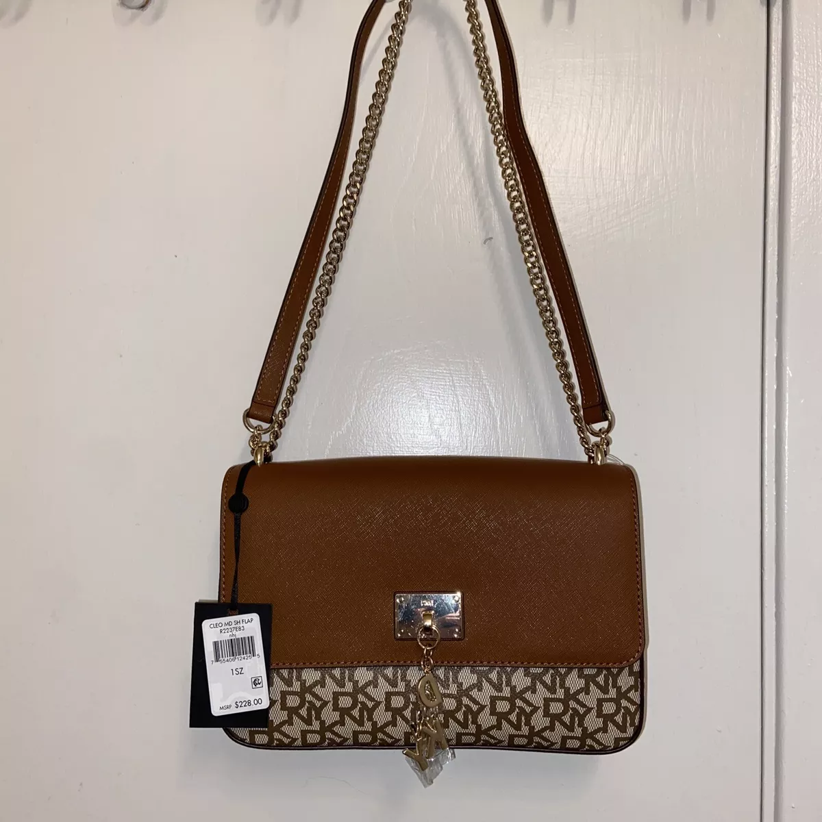 Dkny over the shoulder best sale bag