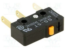 Omron SS-5T Basic Snap Action Switch 5A 250V Pin Plunger *New & Free Shipping*