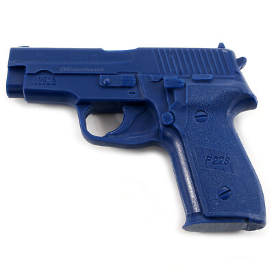 Blue Training Prop for SIG SAUER P228 - Solid Resin - Not a Gun | eBay