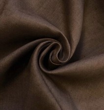 Brown linen fabric 56  Width Sold By The Yard