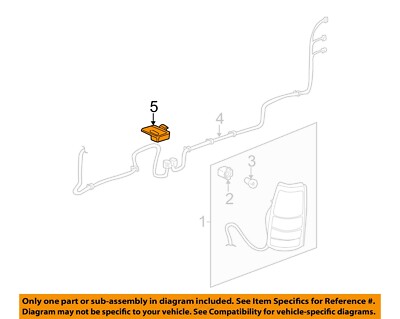 GM OEM Combination Lamps-Rear Lamps-Junction Block 15304995