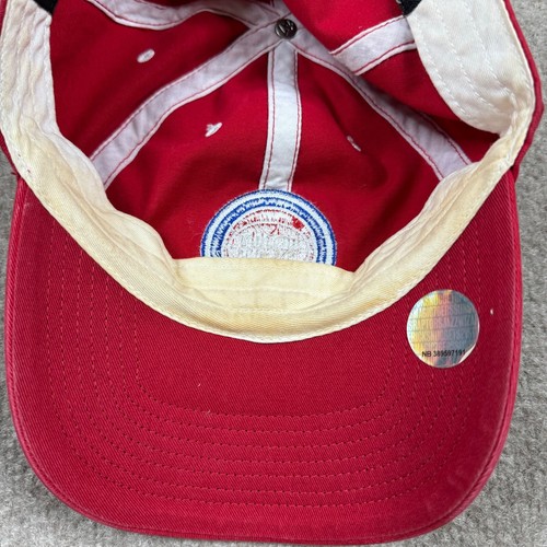 Detroit Pistons Hat Cap Mens One Size Red NBA Basketball 47 Adult Casual Outdoor - Picture 8 of 10