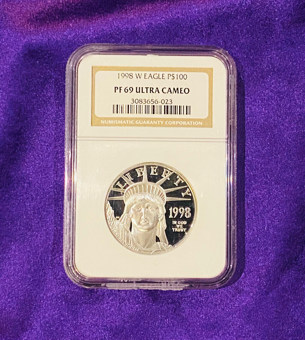 1998 American Eagle Platinum Proof 4枚セット 1998 Platinum